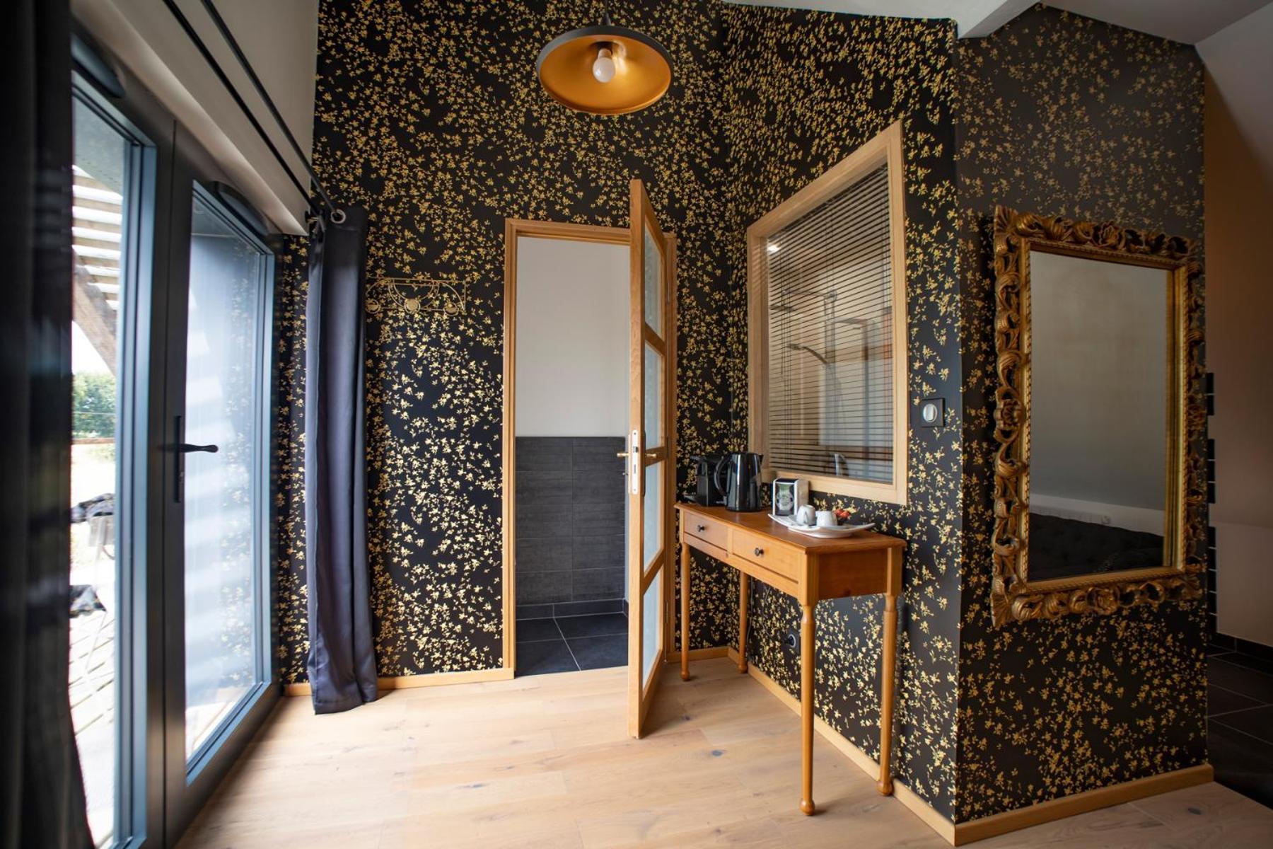 Bed and Breakfast Le Jardin Des 4 Saisons Ruaudin Zimmer foto